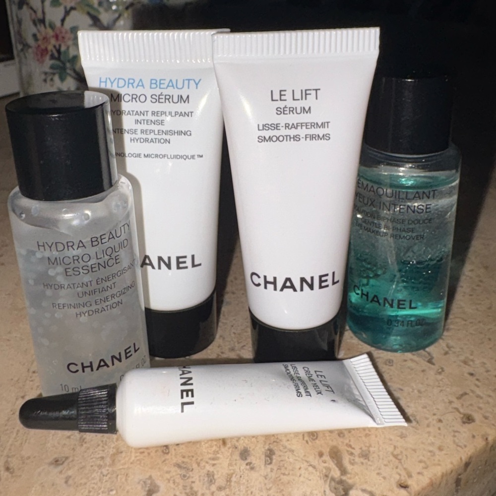 • CHANEL Beauty Luxury Minis — High-End Travel Skincare Set